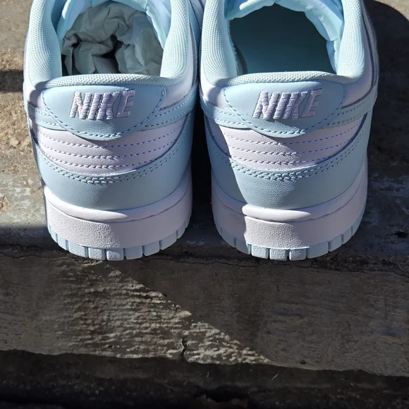 New Nike Dunk Low Shoes Glacier Blue White Retro DV0833-104 Mens Size 9.5 - Picture 7 of 10